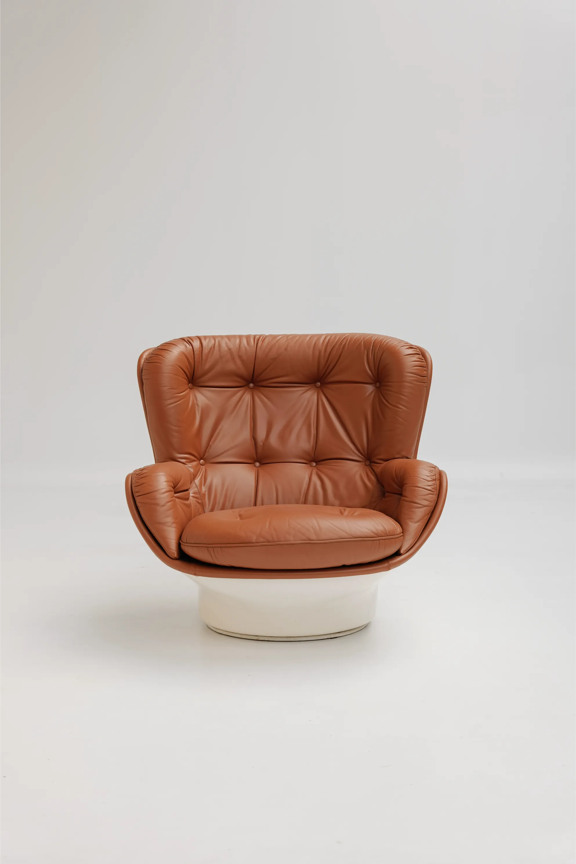 Paire de Fauteuil et Ottoman Karaté par Michel Cadestin pour Airborne