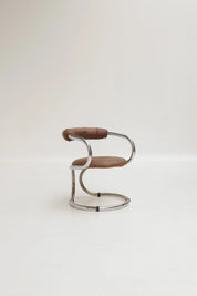 Set de 4 chaises salle à manger par Rudi Bonzanini pour Tecnosalotto