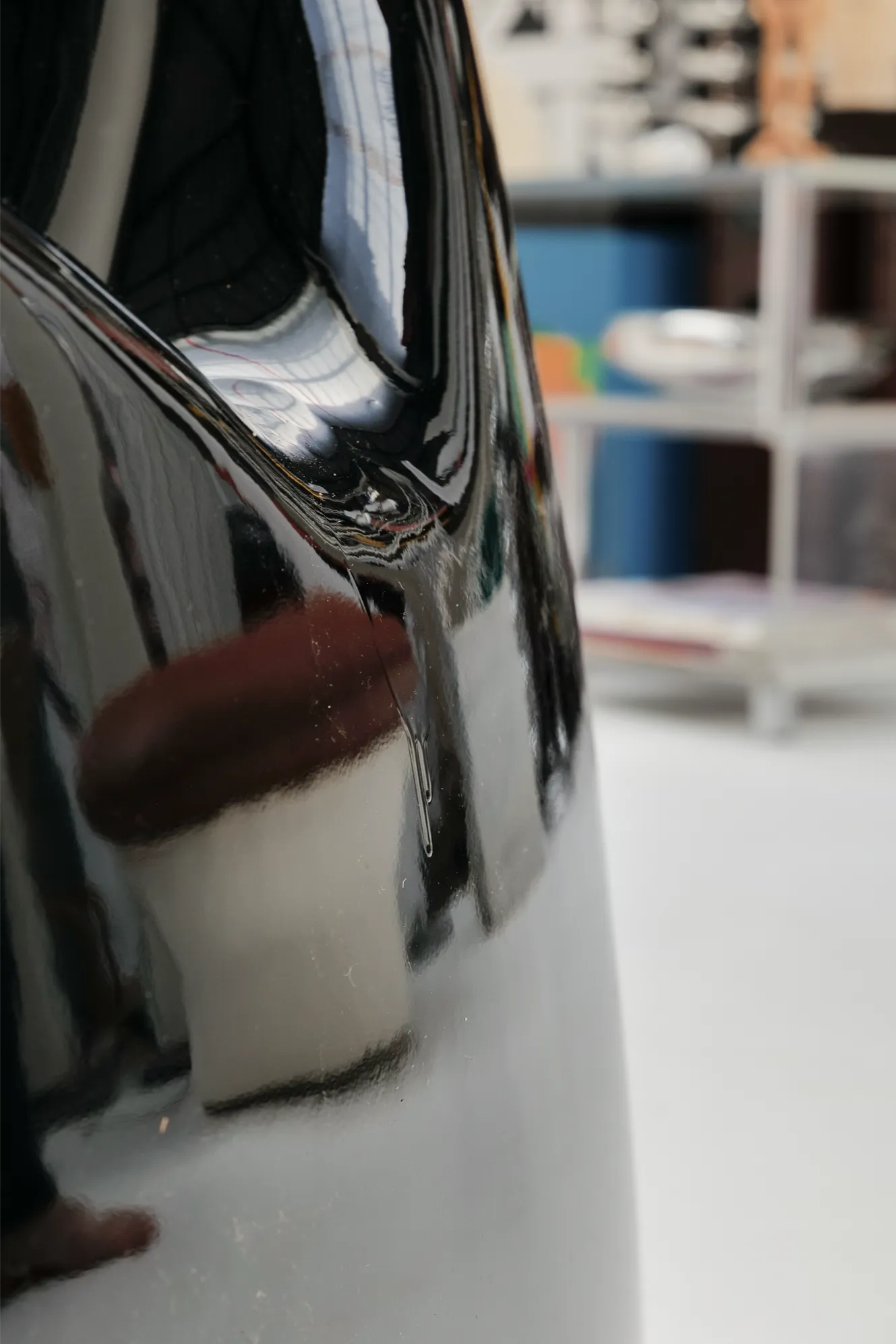 Paire de chaise Toga en Fibre de Verre Noire par Sergio Mazza pour Artemide