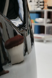 Paire de chaise Toga en Fibre de Verre Noire par Sergio Mazza pour Artemide