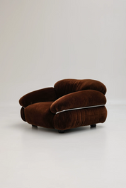 Fauteuil Sesann par Gianfranco Frattini pour Cassina