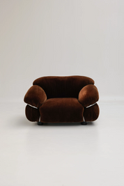 Fauteuil Sesann par Gianfranco Frattini pour Cassina