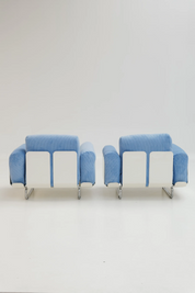 Paire de Fauteuils Senzafine par Eleonore Peduzzi Riva pour Zanotta