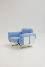Paire de Fauteuils Senzafine par Eleonore Peduzzi Riva pour Zanotta