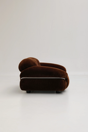 Fauteuil Sesann par Gianfranco Frattini pour Cassina