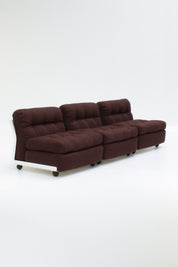 Set de 3 chauffeuses Amanta par Mario Bellini pour C&B Italia