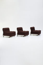 Set de 3 chauffeuses Amanta par Mario Bellini pour C&B Italia