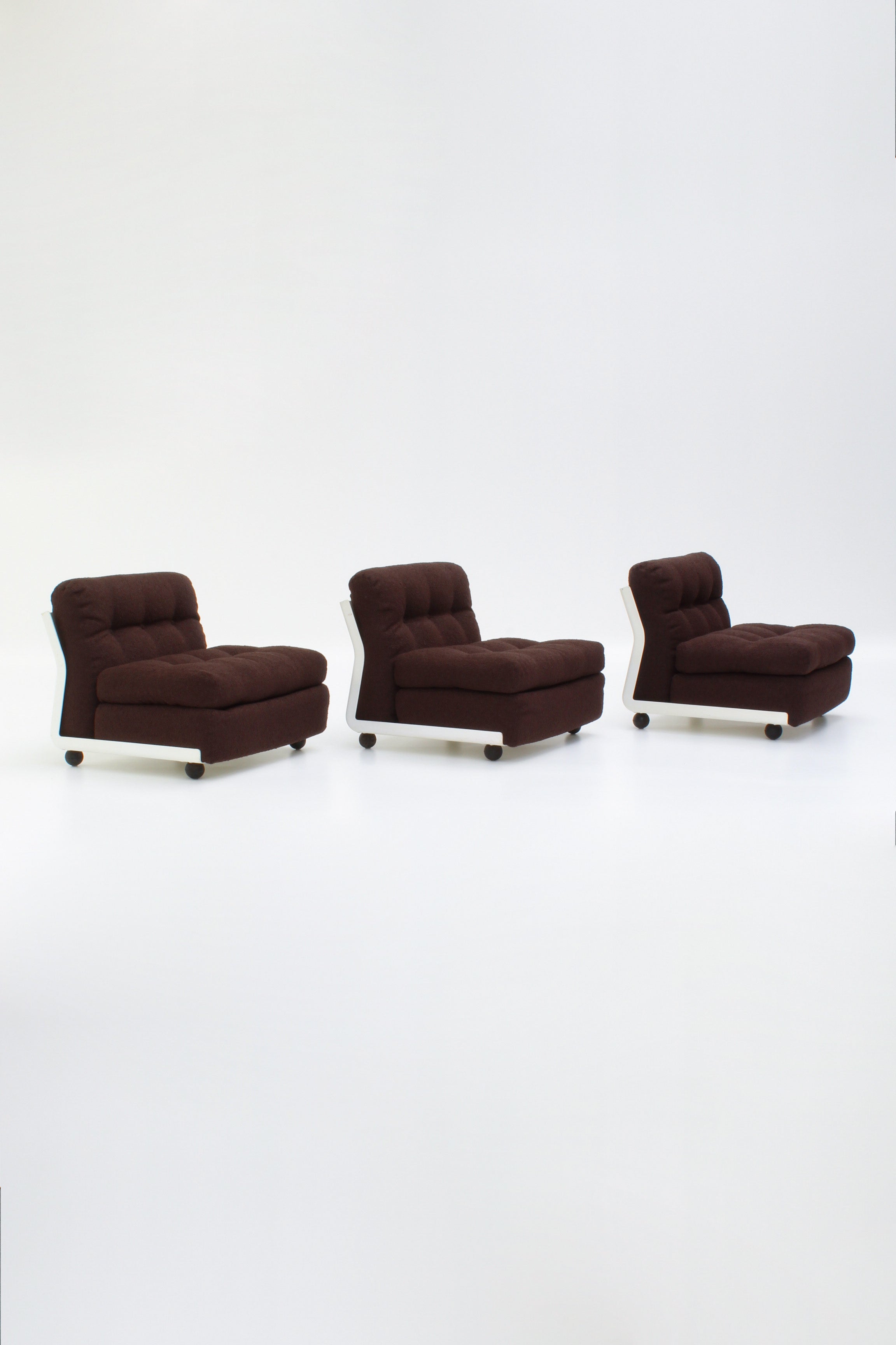 Set de 3 chauffeuses Amanta par Mario Bellini pour C&B Italia