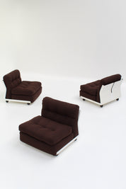 Set de 3 chauffeuses Amanta par Mario Bellini pour C&B Italia