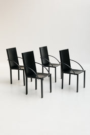 Ensemble de fauteuils par Carlo Bartoli pour Matteo Grassi