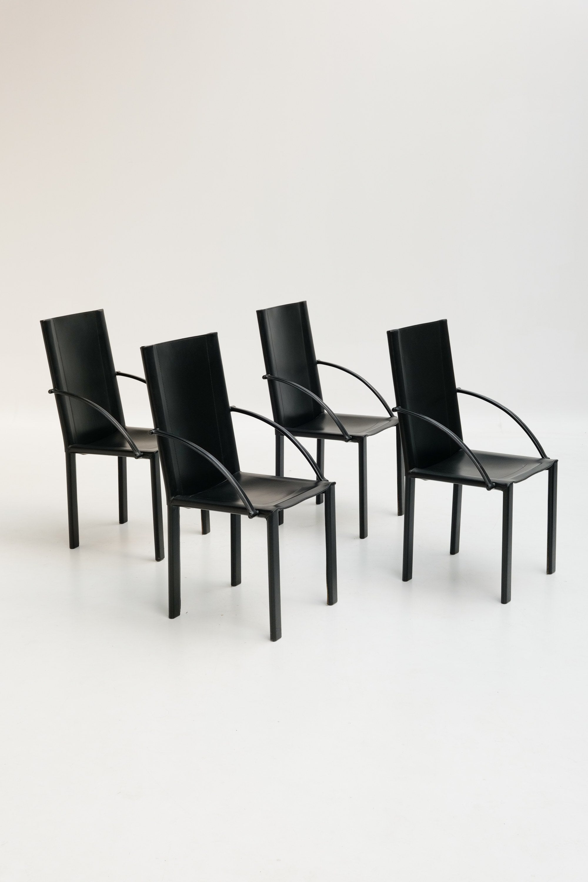 Ensemble de fauteuils par Carlo Bartoli pour Matteo Grassi
