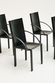 Ensemble de fauteuils par Carlo Bartoli pour Matteo Grassi