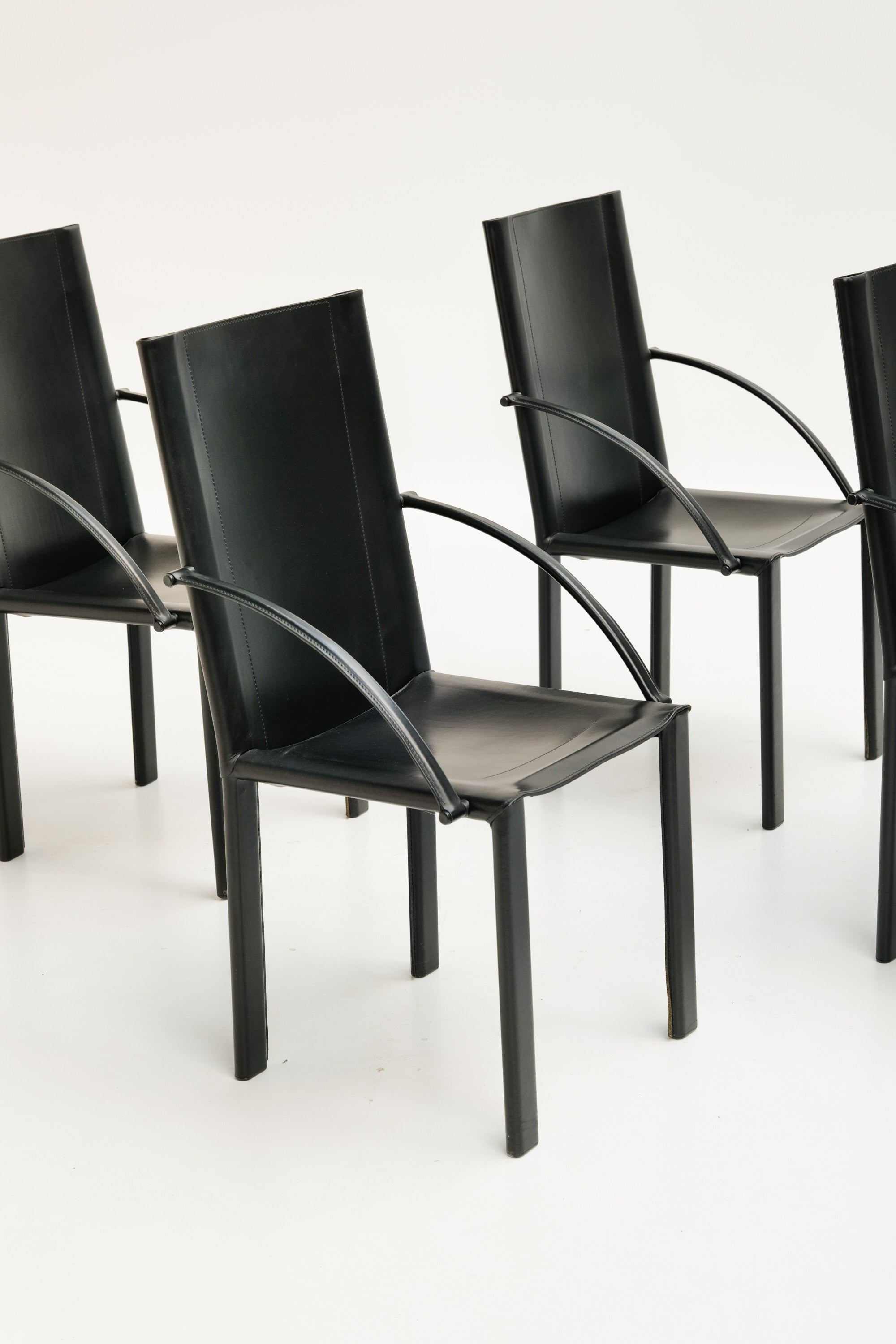 Ensemble de fauteuils par Carlo Bartoli pour Matteo Grassi
