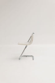 Ensemble de 4 chaises italiennes des années 70 en forme de "s"