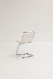 Ensemble de 4 chaises italiennes des années 70 en forme de "s"