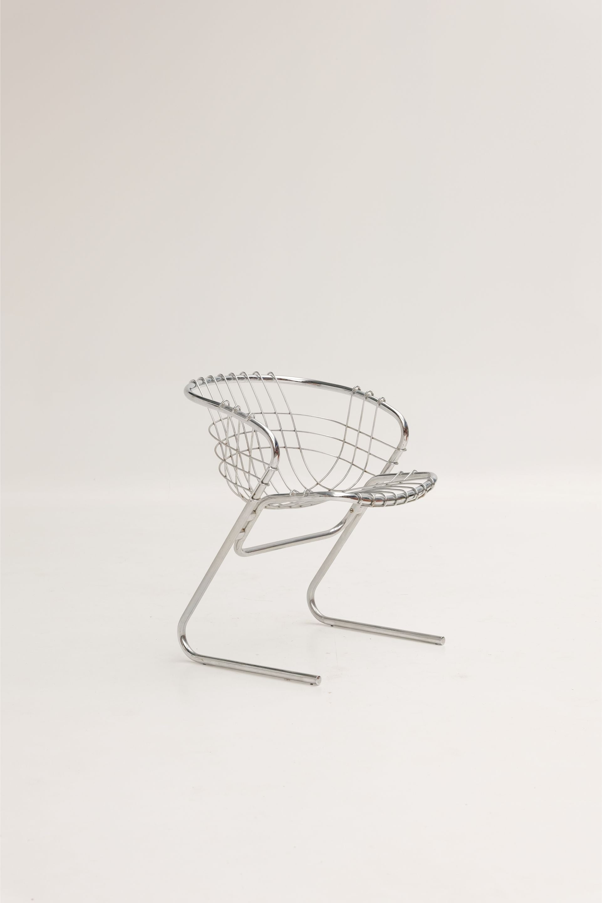 Fauteuils de salle à manger Flynn conçu par Gastone Rinaldi et édité par Thema