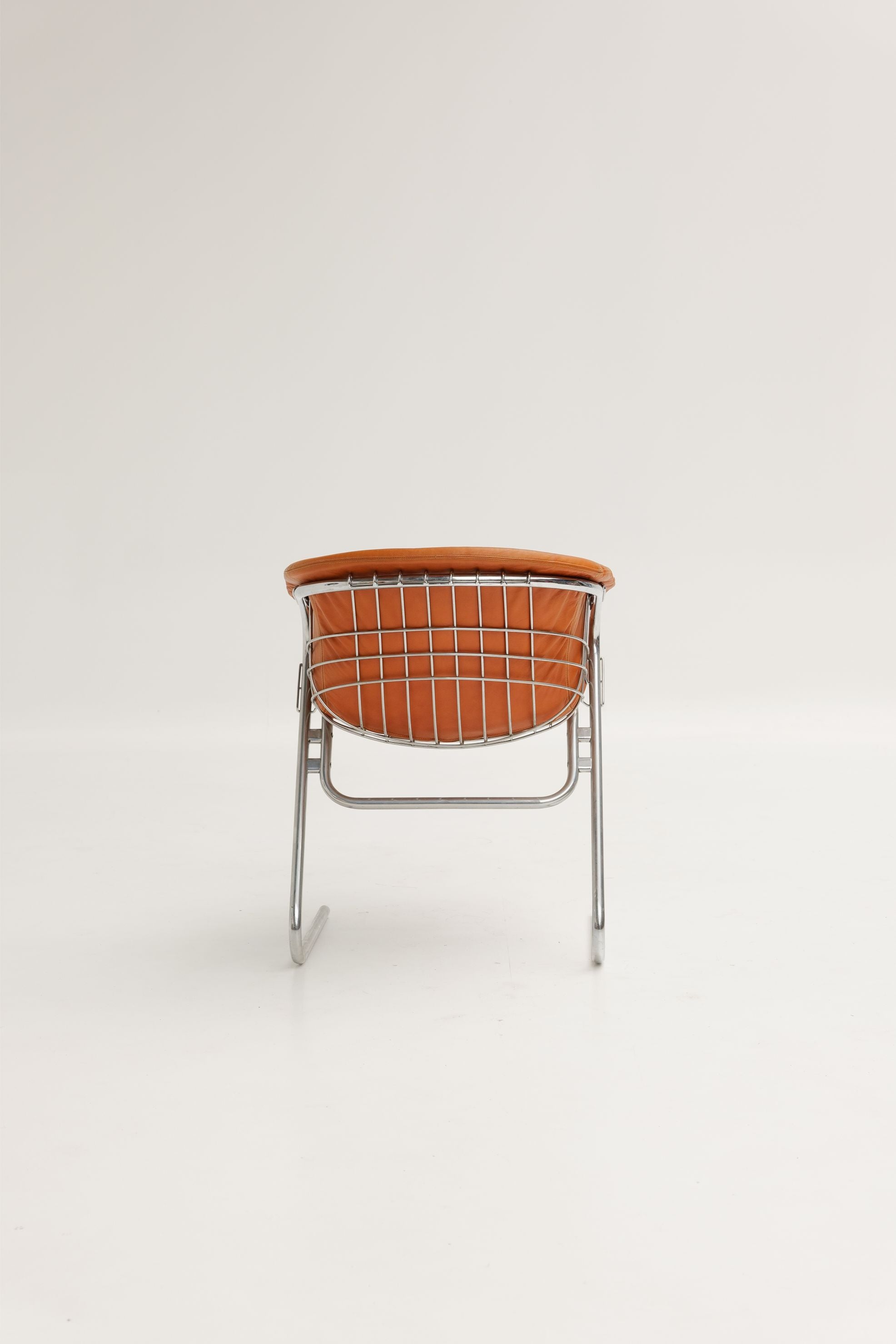 Fauteuils de salle à manger Flynn conçu par Gastone Rinaldi et édité par Thema