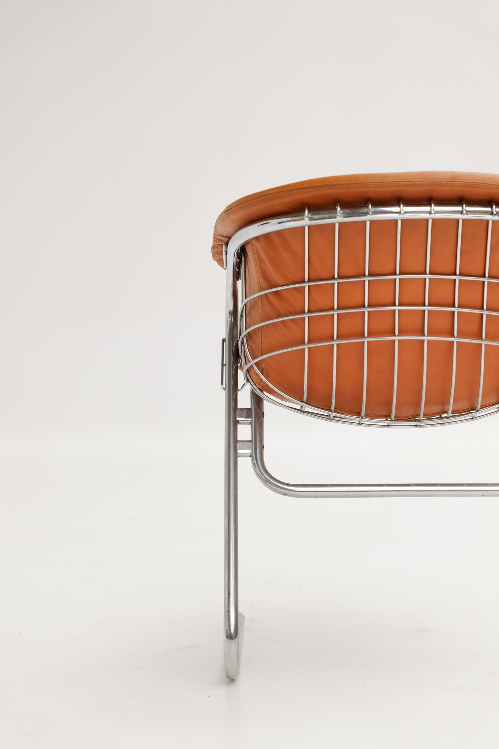 Fauteuils de salle à manger Flynn conçu par Gastone Rinaldi et édité par Thema