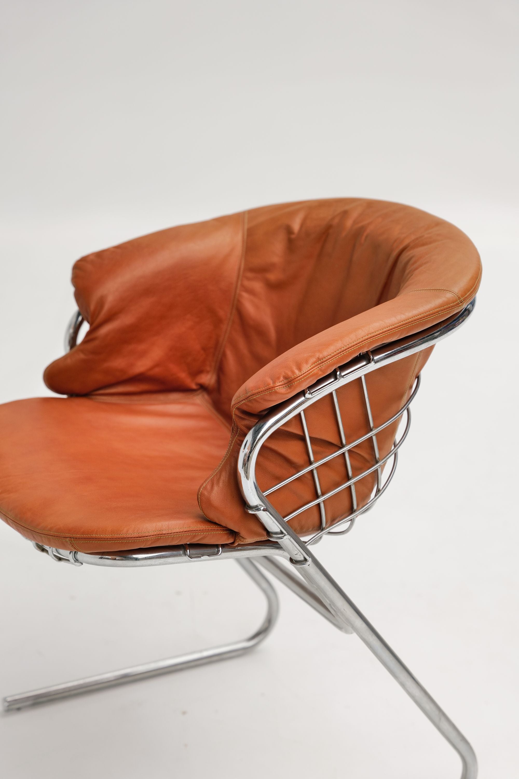 Fauteuils de salle à manger Flynn conçu par Gastone Rinaldi et édité par Thema