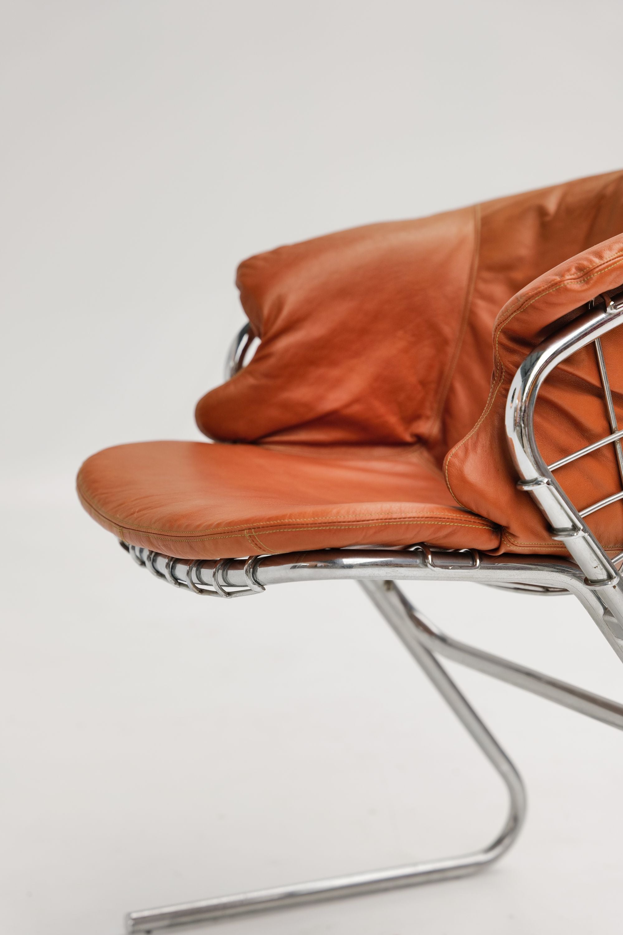 Fauteuils de salle à manger Flynn conçu par Gastone Rinaldi et édité par Thema