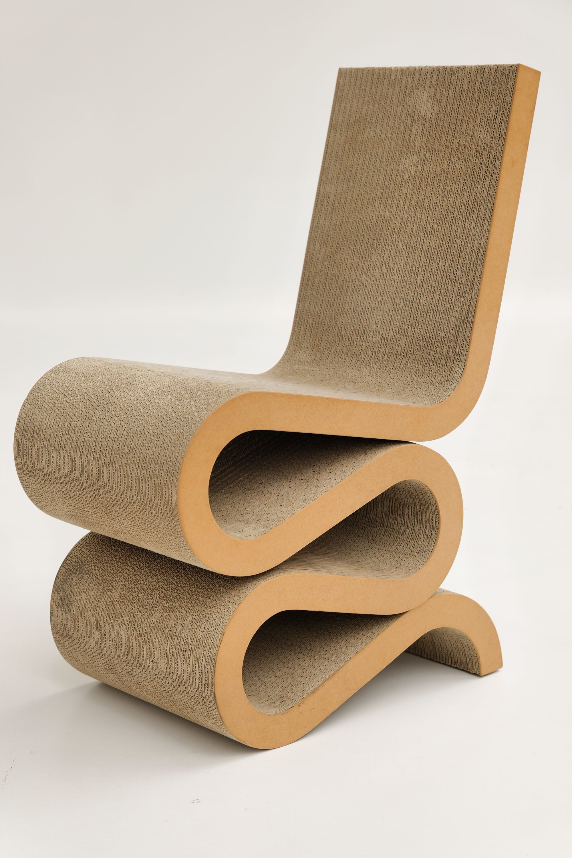 Paire de chaise fauteuil Easy Edges Wiggle par Frank Gehry pour Vitra
