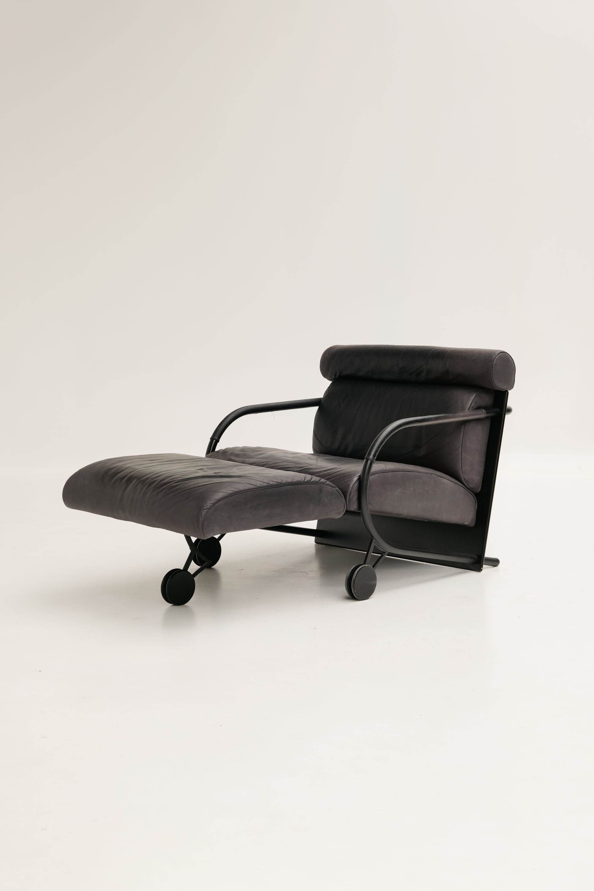 Fauteuil et repose pied Zyklus par Peter Maly pour Cor