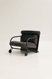 Fauteuil et repose pied Zyklus par Peter Maly pour Cor