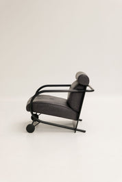 Fauteuil et repose pied Zyklus par Peter Maly pour Cor