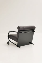 Fauteuil et repose pied Zyklus par Peter Maly pour Cor