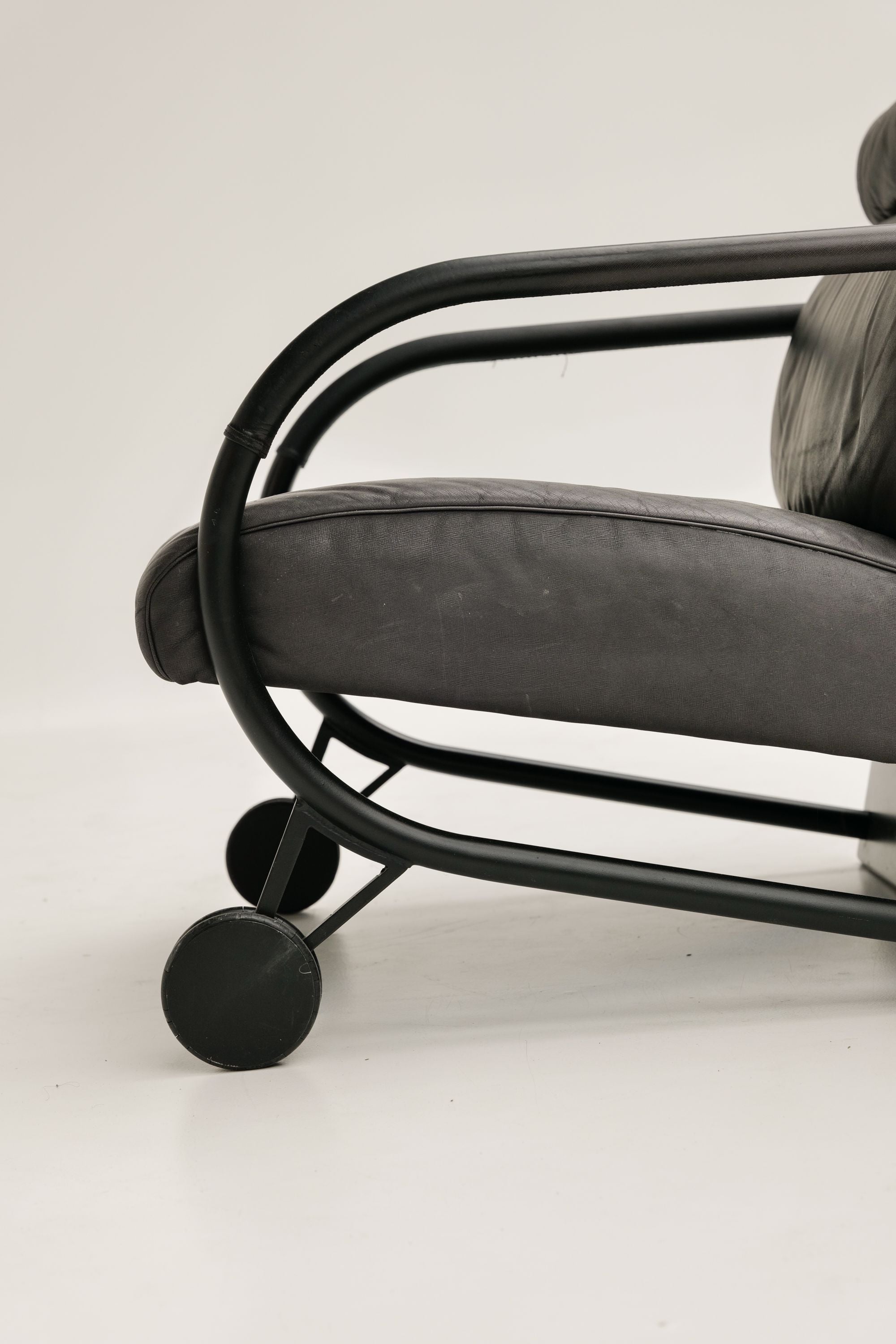 Fauteuil et repose pied Zyklus par Peter Maly pour Cor