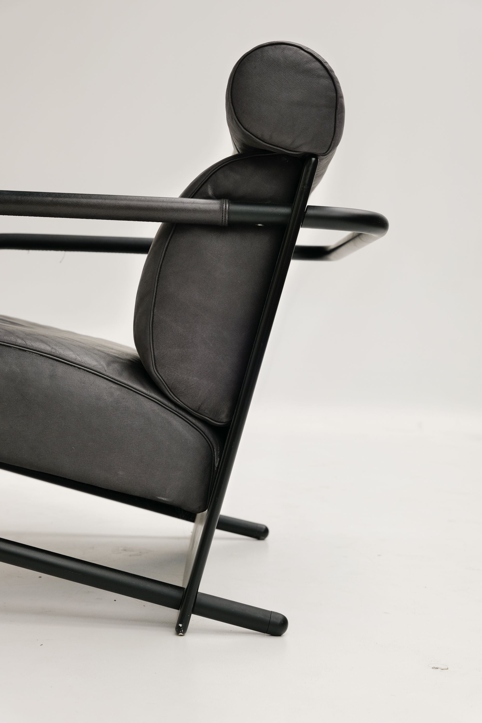 Fauteuil et repose pied Zyklus par Peter Maly pour Cor