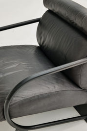 Fauteuil et repose pied Zyklus par Peter Maly pour Cor