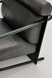 Fauteuil et repose pied Zyklus par Peter Maly pour Cor