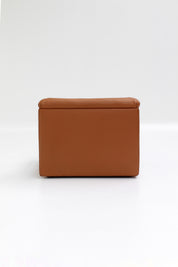 Canapé modulaire DS-46 en cuir cognac par De Sede