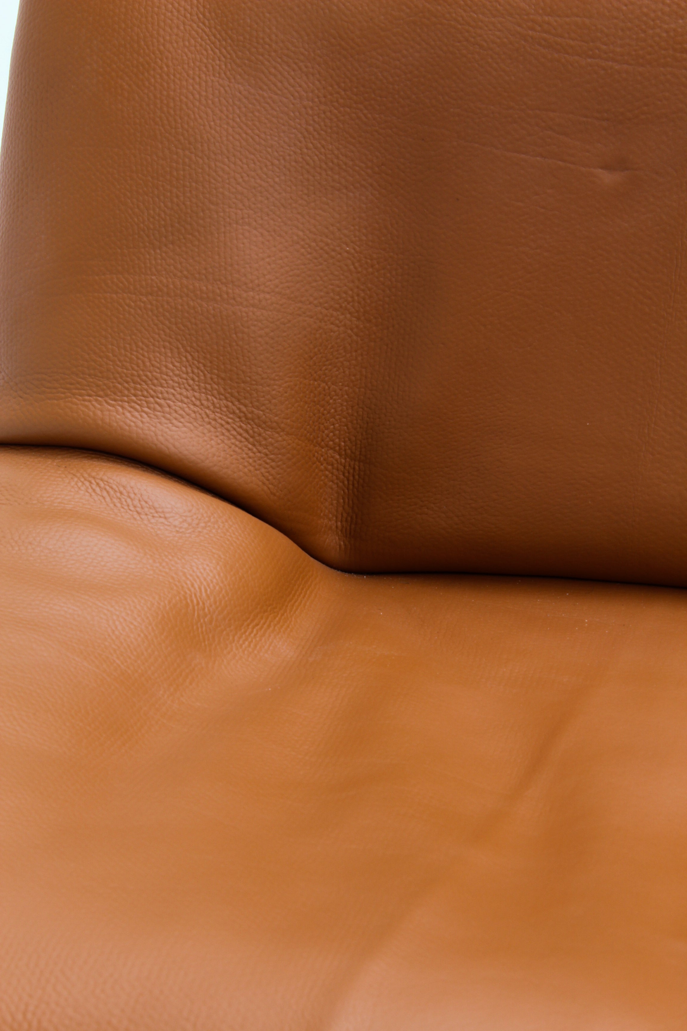 Canapé modulaire DS-46 en cuir cognac par De Sede