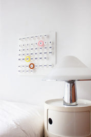 Ring-A-Date Perpetual Calendar by Giorgio Della Beffa (White)