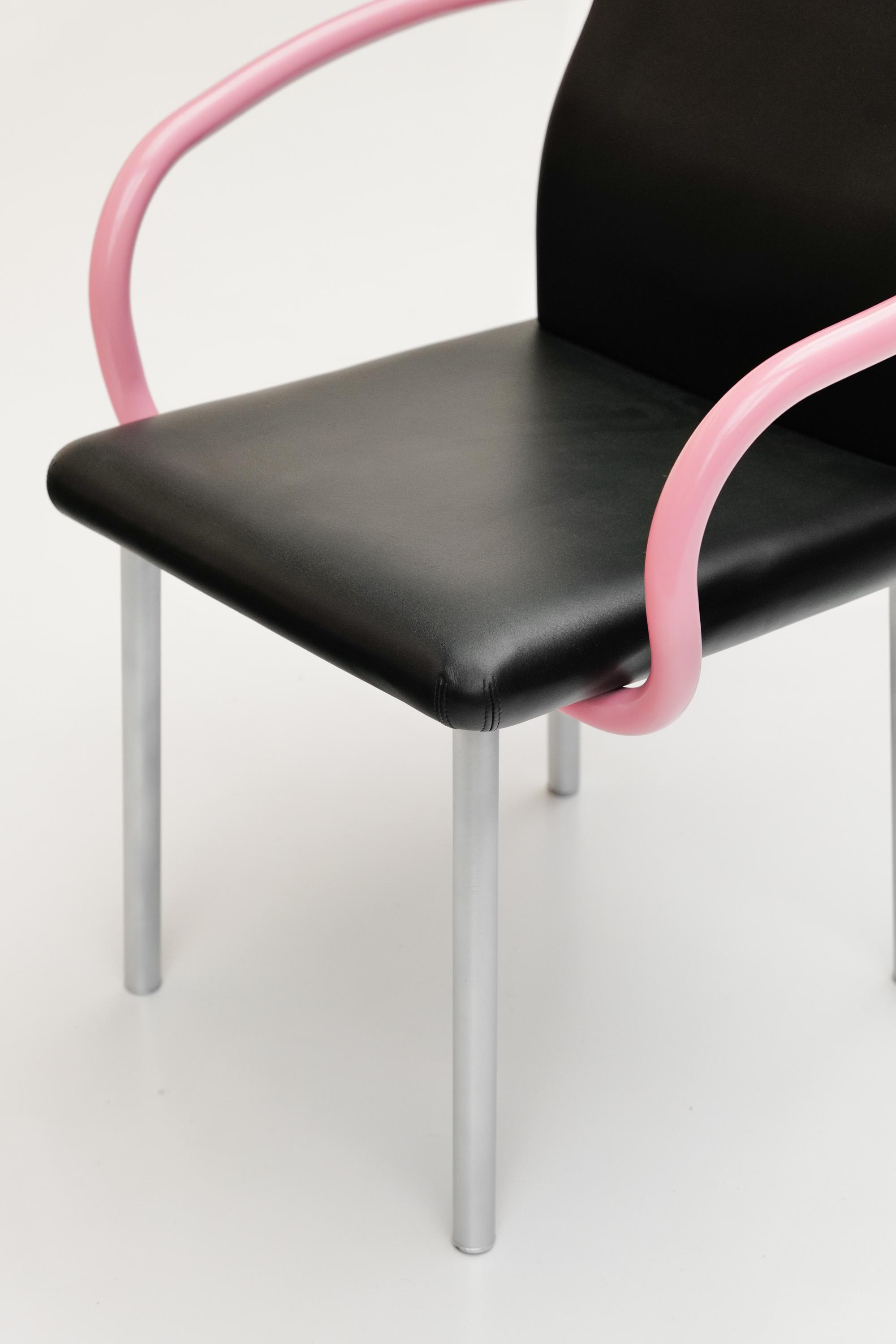 Ensemble de 4 chaises Mandarin par Ettore Sottsass pour Knoll