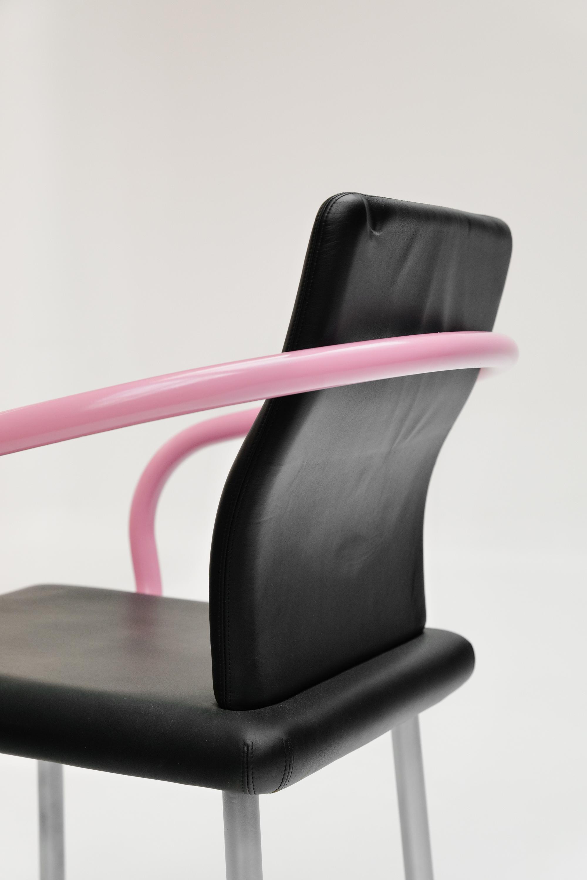 Ensemble de 4 chaises Mandarin par Ettore Sottsass pour Knoll