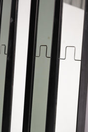 Ensemble de 9 Miroirs / porte-manteaux  Gronda par Luciano Bertoncini pour Elco