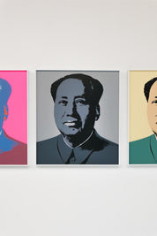Andy Warhol « Mao Portfolio » Suite de 5 sérigraphies de Sunday B Morning.