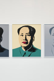 Andy Warhol « Mao Portfolio » Suite de 5 sérigraphies de Sunday B Morning.
