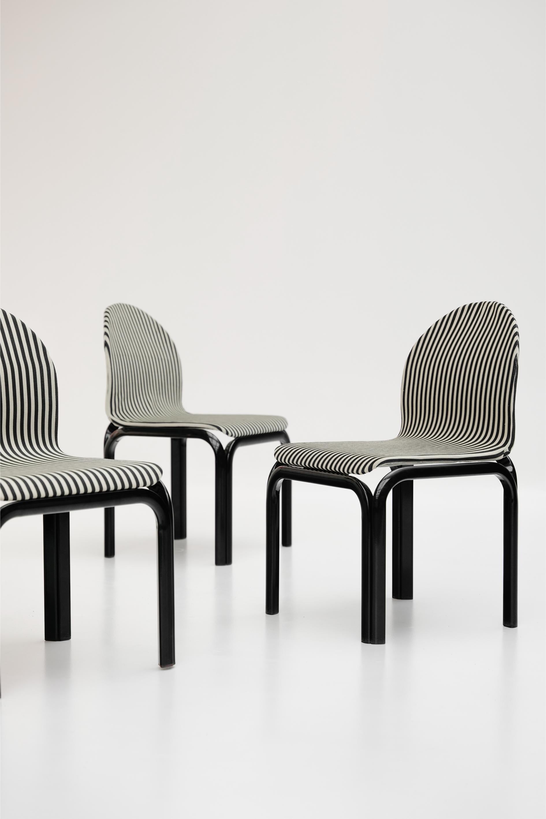 Ensemble de 4 chaises Orsay par Gae Aulenti pour Knoll