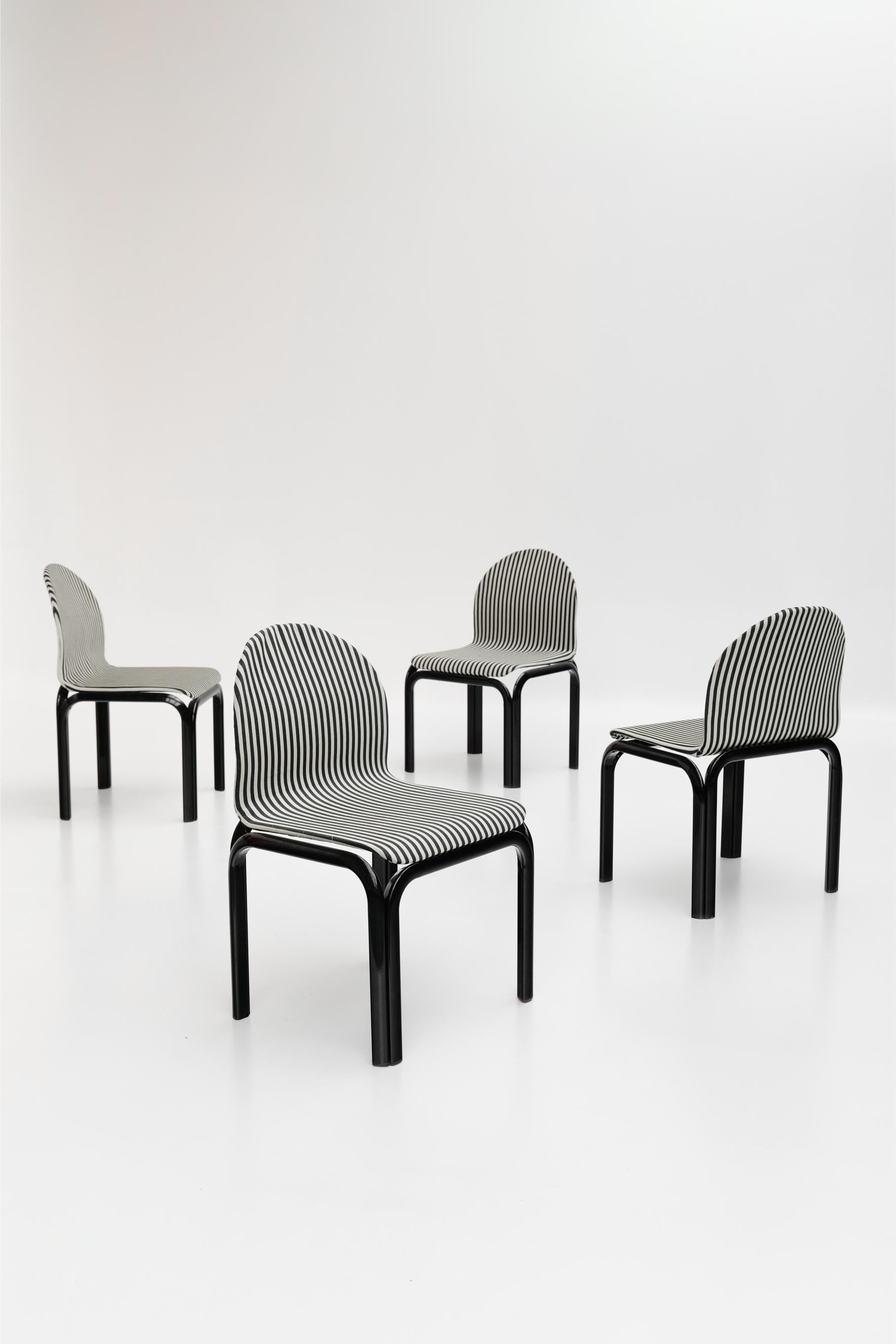 Ensemble de 4 chaises Orsay par Gae Aulenti pour Knoll