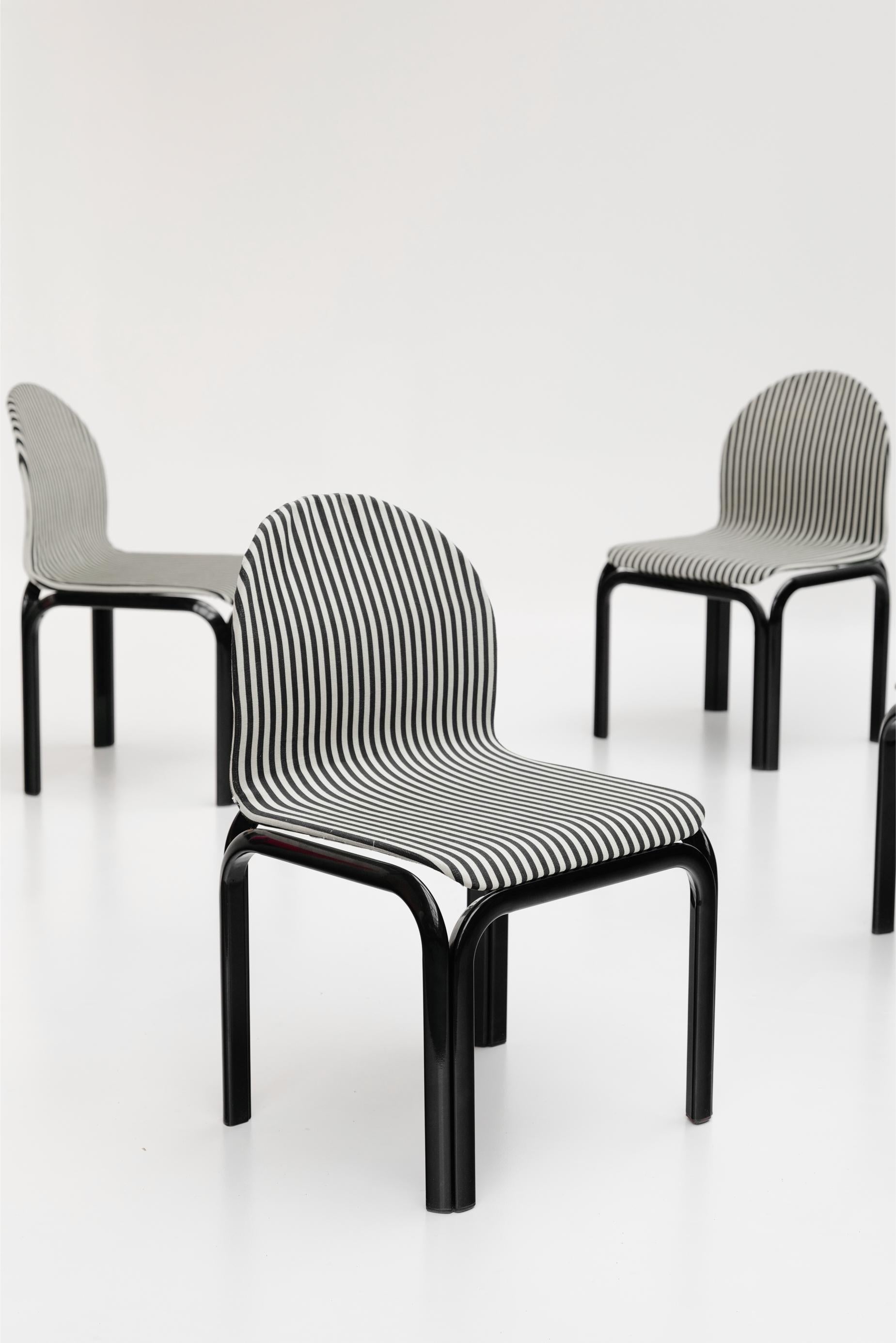 Ensemble de 4 chaises Orsay par Gae Aulenti pour Knoll