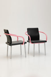 Ensemble de 4 chaises Mandarin par Ettore Sottsass pour Knoll