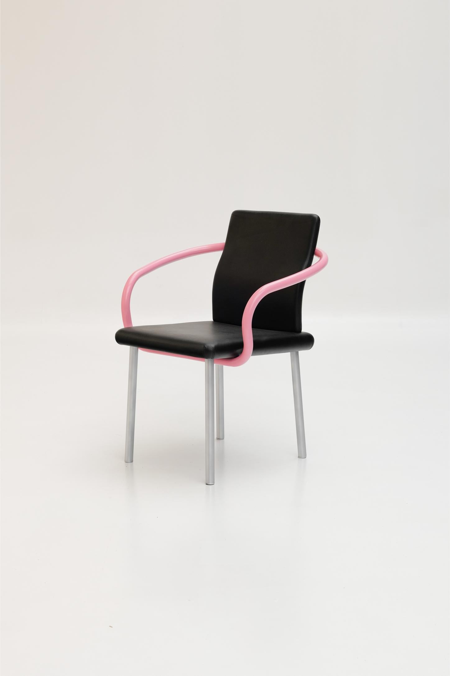 Ensemble de 4 chaises Mandarin par Ettore Sottsass pour Knoll
