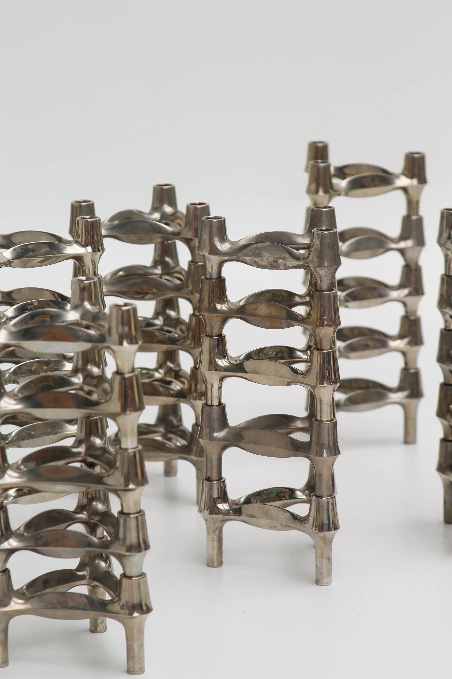 Bougeoir modulaire par Fritz Nagel pour BMF