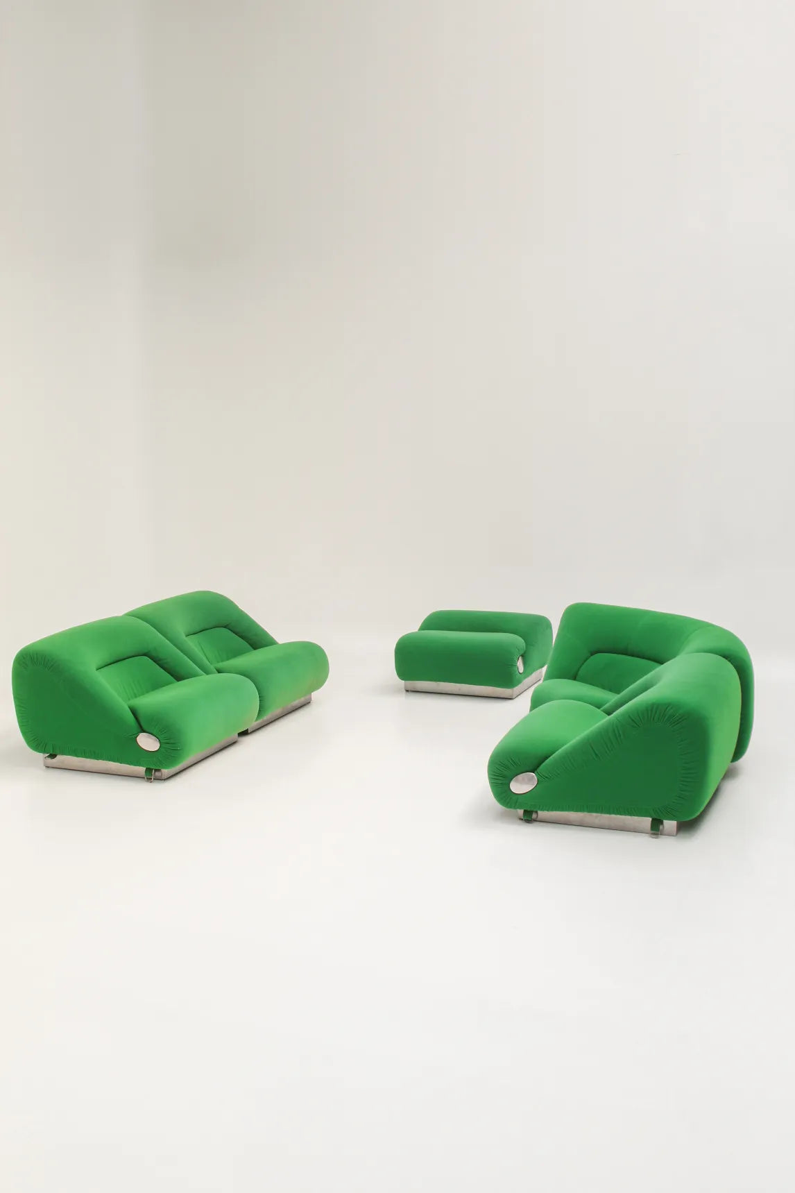 Canapé modulaire de Jean Prévost pour Ormavyl