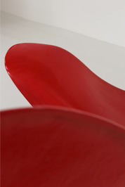 Chaise longue "Elephant" rouge – édition limitée 7/100 par Bernard Rancillac