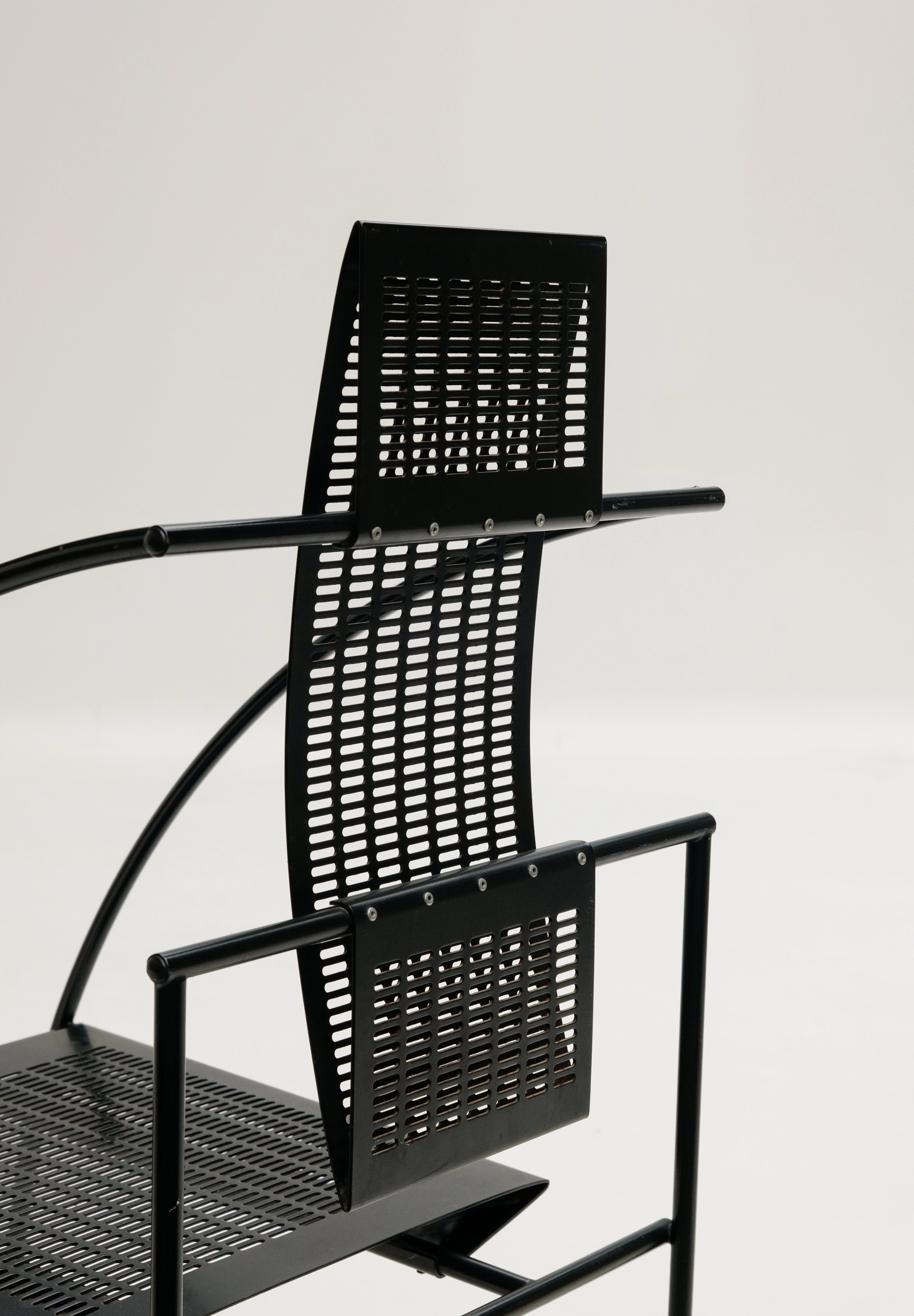 Ensemble de 8 chaises Quinta par Mario Botta pour Alias